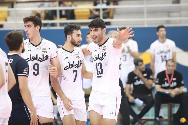 صعود مقتدرانه جوانان والیبال ایران با پیروزی مقابل هند